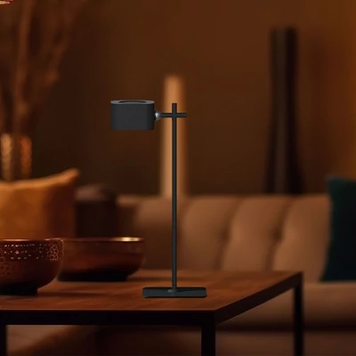 V-TAC mágneses 3in1 LED kétirányú lámpa, fekete házzal, állítható színhőmérséklettel - SKU 23411