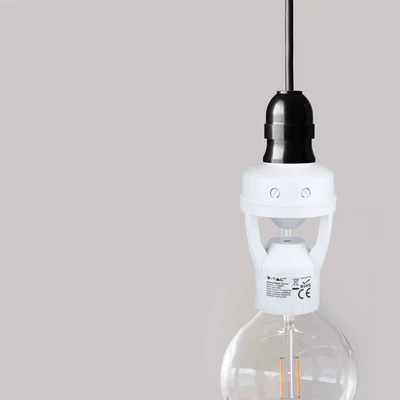 V-TAC mozgásérzékelős E27 foglalat 360° - SKU 4982