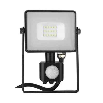 V-TAC mozgásérzékelős LED reflektor 10W természetes fehér Samsung chip - SKU 437