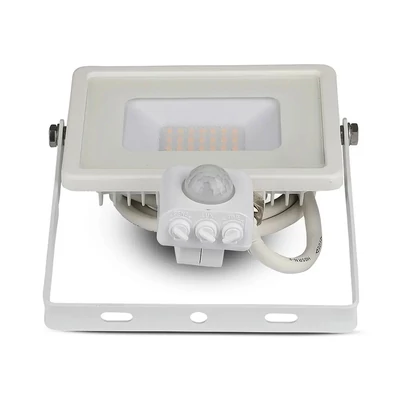 V-TAC mozgásérzékelős LED reflektor 20W meleg fehér Samsung chip - SKU 448