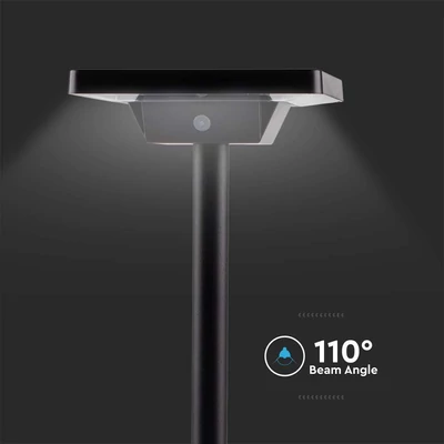 V-TAC napelemes 2in1 LED lámpa, 2W, állítható színhőmérséklettel - SKU 10304