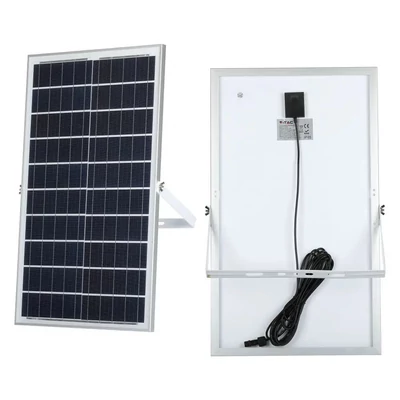 V-TAC napelemes LED reflektor 35W természetes fehér 15000 mAh - SKU 8576