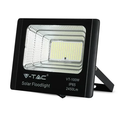 V-TAC napelemes LED reflektor 35W természetes fehér 15000 mAh - SKU 8576