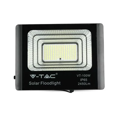V-TAC napelemes LED reflektor 35W természetes fehér 15000 mAh - SKU 8576
