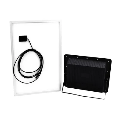 V-TAC napelemes LED reflektor 50W természetes fehér 25000 mAh - SKU 8578