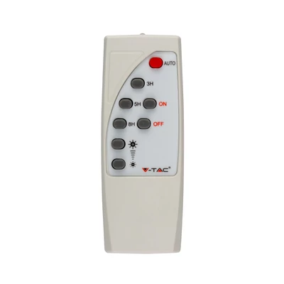 V-TAC napelemes utcai LED lámpa, térvilágító lámpatest 50W hideg fehér - SKU 95509