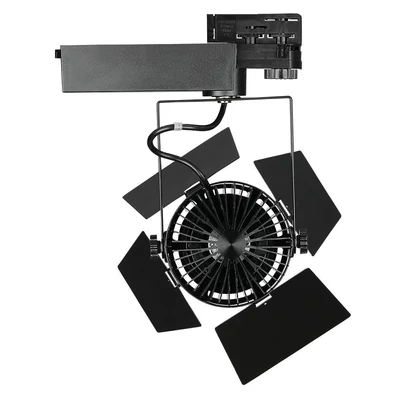 V-TAC PRO COB LED sínes színpadreflektor 33W CRI>90 meleg fehér - SKU 21371