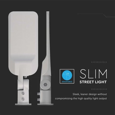 V-TAC PRO utcai LED lámpa, térvilágító lámpatest 50W természetes fehér, 115 Lm/W - SKU 2120424
