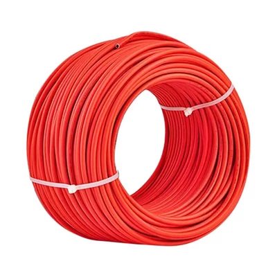 V-TAC PV 4mm2 piros kábel, 500 méteres tekercs, napelem installációhoz - SKU 11807