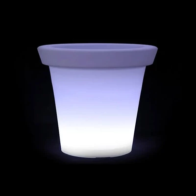 V-TAC RGB színváltós akkus LED virágcserép - SKU 40211
