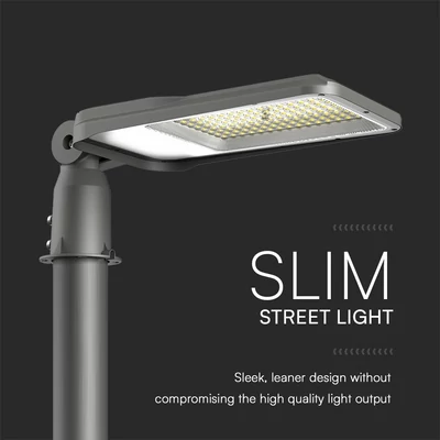 V-TAC RLE utcai LED lámpa, térvilágító ledes lámpatest 50W, PC búra, természetes fehér - SKU 23618