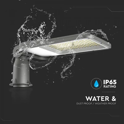 V-TAC RLE utcai LED lámpa, térvilágító ledes lámpatest 50W, PC búra, természetes fehér - SKU 23620