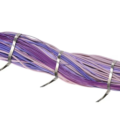 V-TAC rozsdamentes acél kábelkötegelő 4.6x300mm, 100db/csomag - SKU 11190