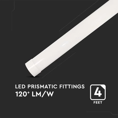 V-TAC Slim LED lámpa 120cm 40W hideg fehér, 120 Lm/W - SKU 8049