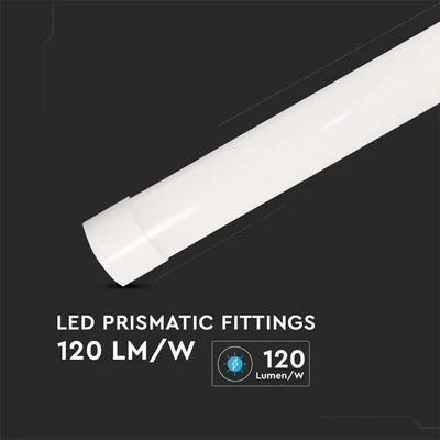 V-TAC Slim LED lámpa 30cm 10W hideg fehér 120 Lm/W - SKU 20346