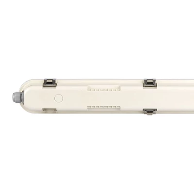 V-TAC sorolható LED lámpa 120cm 36W IP65, mozgásérzékelővel, hideg fehér - SKU 20469