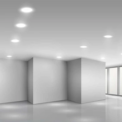 V-TAC süllyeszthető kerek Back-Lit LED panel 3W, meleg fehér, 110 Lm/W - SKU 7855