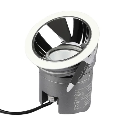 V-TAC süllyeszthető LED COB mélysugárzó lámpa UGR<19 CRI>95 35W meleg fehér - SKU 1477