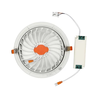 V-TAC süllyeszthető LED SMD mélysugárzó lámpa 20W hideg fehér, 95 Lm/W - SKU 21844