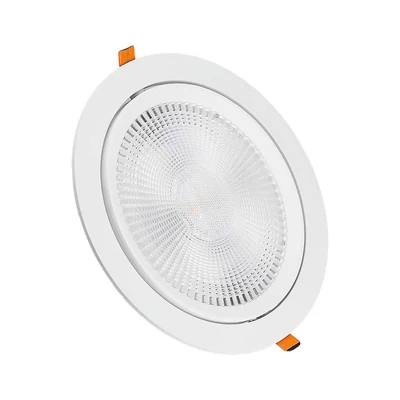 V-TAC süllyeszthető LED SMD mélysugárzó lámpa 30W hideg fehér, 95 Lm/W - SKU 21832