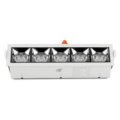 V-TAC süllyeszthető LED SMD mélysugárzó lámpa UGR<19 CRI>90 20W 12° meleg fehér - SKU 981