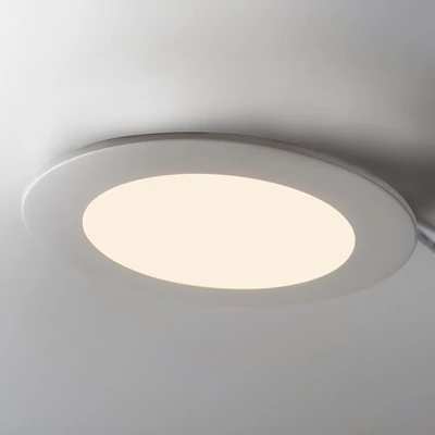 V-TAC süllyeszthető mennyezeti kerek LED panel 3W hideg fehér - SKU 216294