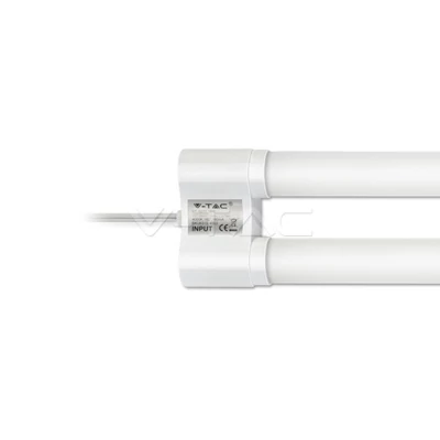 V-TAC T8 dupla LED fénycső 55cm természetes fehér - SKU 6313