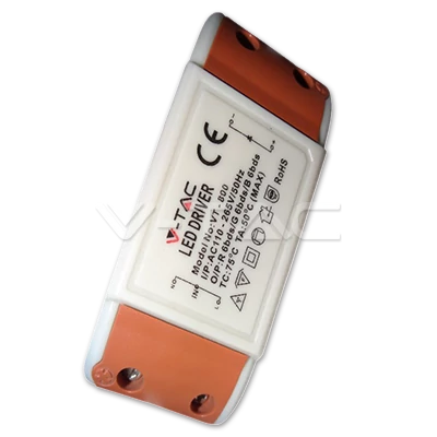 V-TAC tápegység üveg LED panelhez 6W - SKU 8033