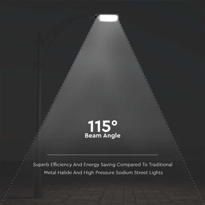 V-TAC utcai LED lámpa, térvilágító ledes lámpatest 100W hideg fehér - SKU 7891