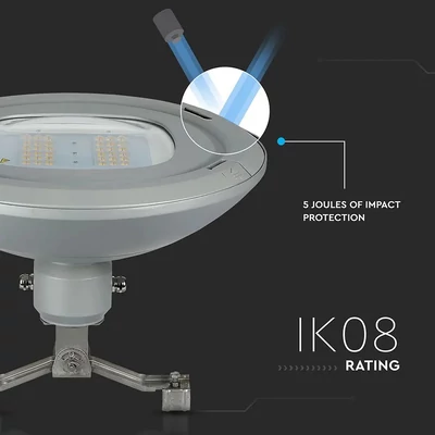 V-TAC utcai LED lámpa, térvilágító ledes lámpatest 100W természetes fehér - SKU 545