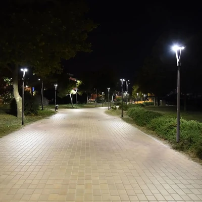 V-TAC utcai LED lámpa, térvilágító ledes lámpatest 100W természetes fehér - SKU 783