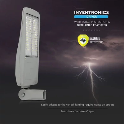 V-TAC utcai LED lámpa, térvilágító ledes lámpatest 120W természetes fehér - SKU 885