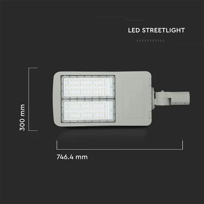 V-TAC utcai LED lámpa, térvilágító ledes lámpatest 150W hideg fehér - SKU 888