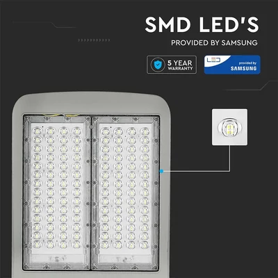 V-TAC utcai LED lámpa, térvilágító ledes lámpatest 150W hideg fehér - SKU 955