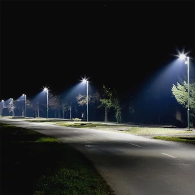 V-TAC utcai LED lámpa, térvilágító ledes lámpatest 30W természetes fehér - SKU 21525
