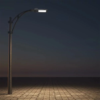 V-TAC utcai LED lámpa, térvilágító ledes lámpatest 30W természetes fehér - SKU 21525