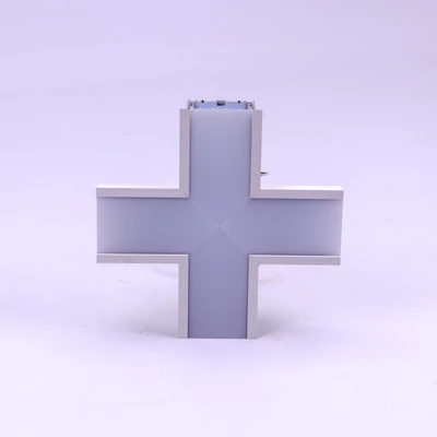 V-TAC X alakú csatlakozó süllyeszthető lineáris LED lámpákhoz 16W természetes fehér - SKU 399