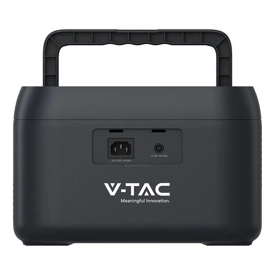 V-TAC hordozható töltőállomás 600W, WiFis UPS napelemes töltési lehetőséggel - SKU 12705