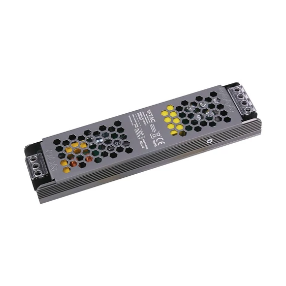 V-TAC IP20 slim fémházas LED tápegység 24V 75W 3.15A - SKU 24237