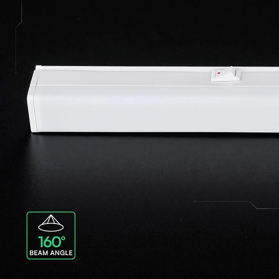 V-TAC CREE SMD LED lámpa 29cm T5 4W beépített kapcsolóval, hideg fehér - SKU 216916