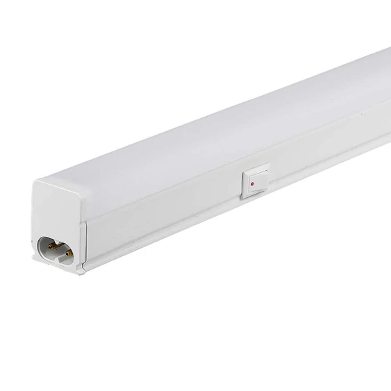 V-TAC CREE SMD LED lámpa 29cm T5 4W beépített kapcsolóval, hideg fehér - SKU 216916