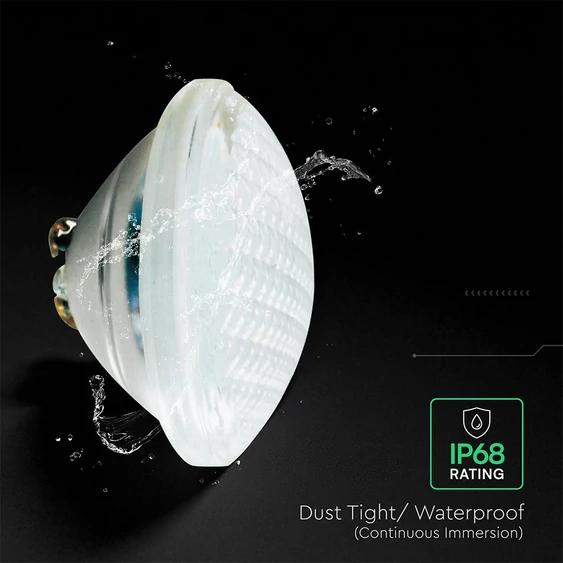 V-TAC 12W LED PAR56 medencevilágítás, IP68, RGB - SKU 217562