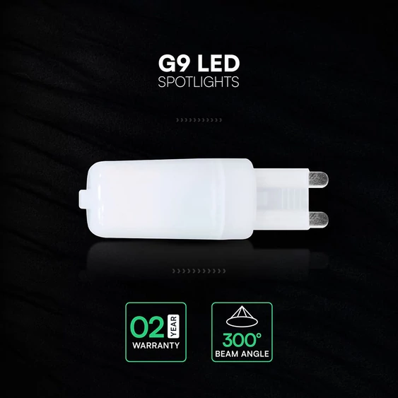 V-TAC G9 LED égő 230V 2,2W természetes fehér - SKU 24025