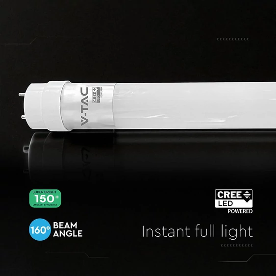 V-TAC EVO LED fénycső 60cm T8 7W természetes fehér 150 Lm/W - SKU 240646