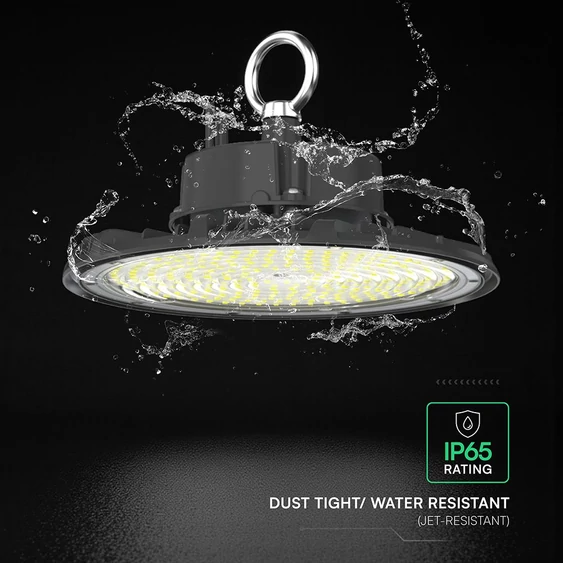 V-TAC csarnokvilágító LED lámpa 100W 110° hideg fehér, IP65, 115 Lm/W - SKU 24074