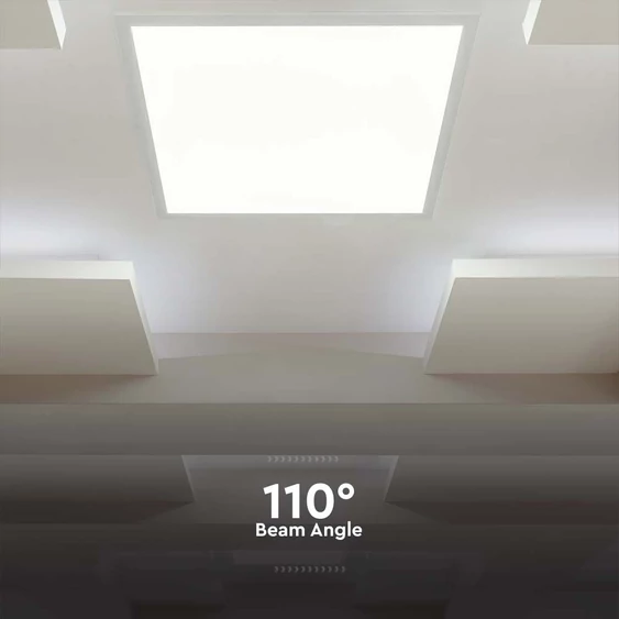 V-TAC süllyeszthető LED panel hideg fehér 36W 60 x 60cm, 120 Lm/W, Back-Lit - SKU 24142