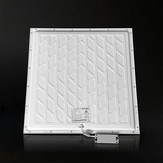 V-TAC süllyeszthető LED panel hideg fehér 36W 60 x 60cm, 120 Lm/W, Back-Lit - SKU 24142