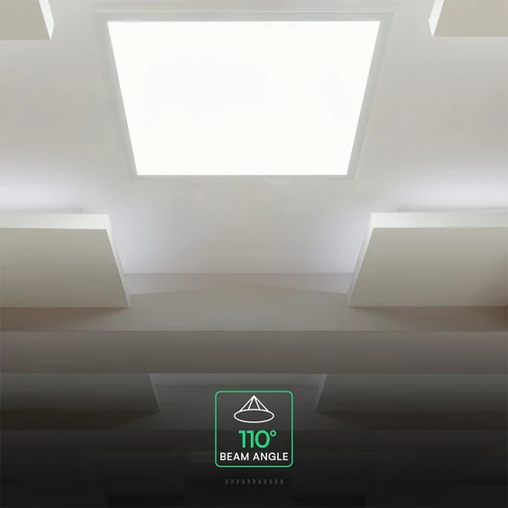 V-TAC süllyeszthető Back-Lit 40W LED panel, állítható színhőmérséklet, 60x60 cm, 120Lm/W - SKU 24324