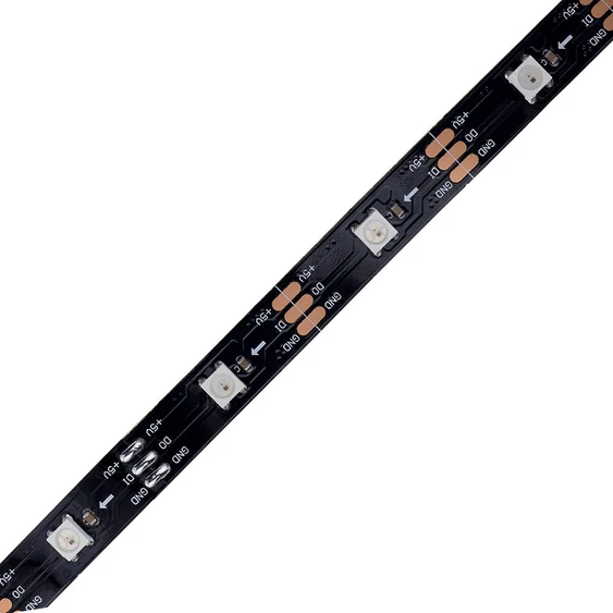 DC5V Digitális RGB LED szalag, 30 LED/m