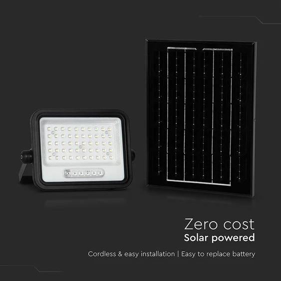 V-TAC 100W napelemes LED reflektor, 2000K - 8000K között állítható színhőmérséklettel - SKU 24083